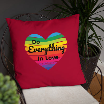 F&H Christian Do Everything in Love Throw Pillow