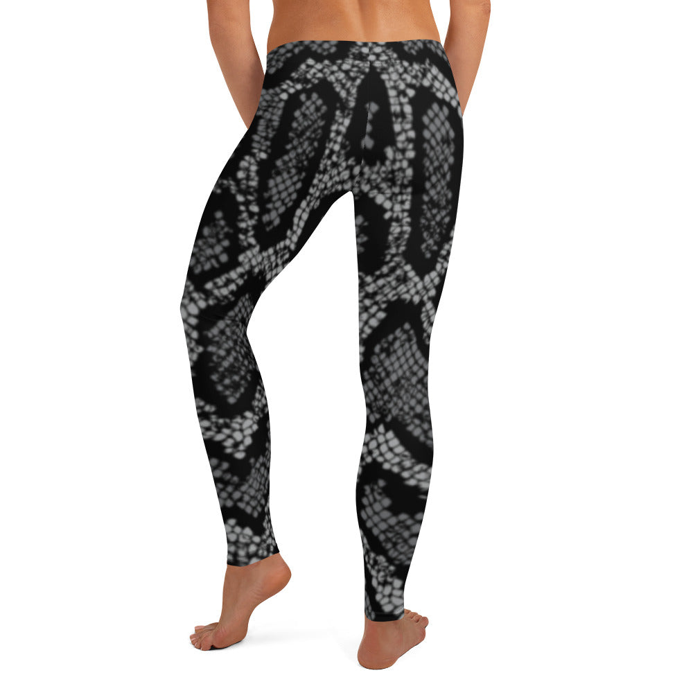 F&H Christian Black Design Women's Leggings - Faith and Happiness Store