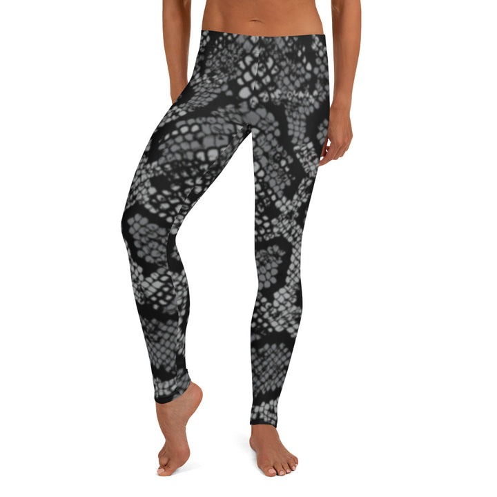 F&H Christian Black Design Women's Leggings - Faith and Happiness Store