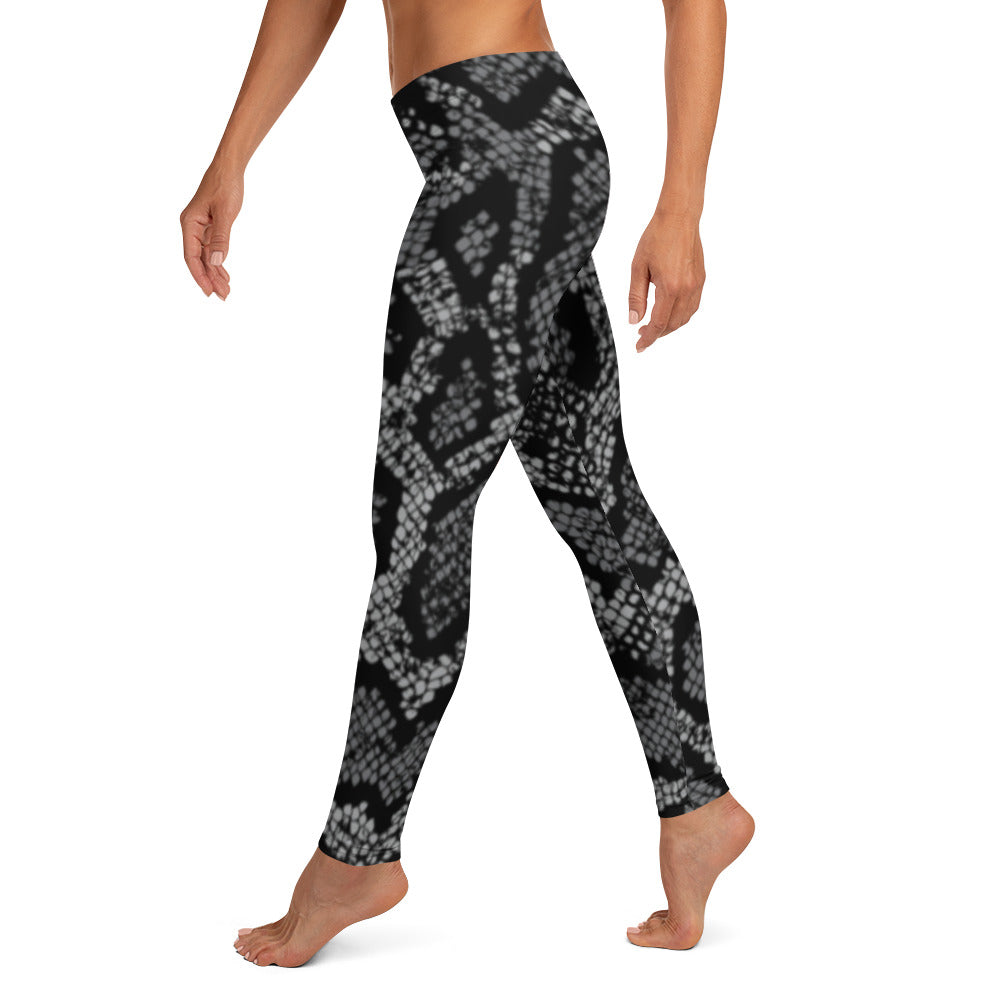 F&H Christian Black Design Women's Leggings - Faith and Happiness Store