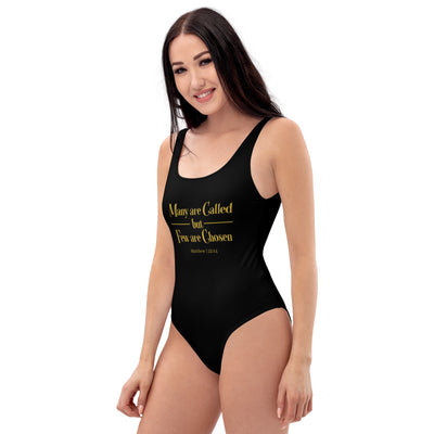 F&H Christian Many are Called but Few are Chosen One-Piece Swimsuit