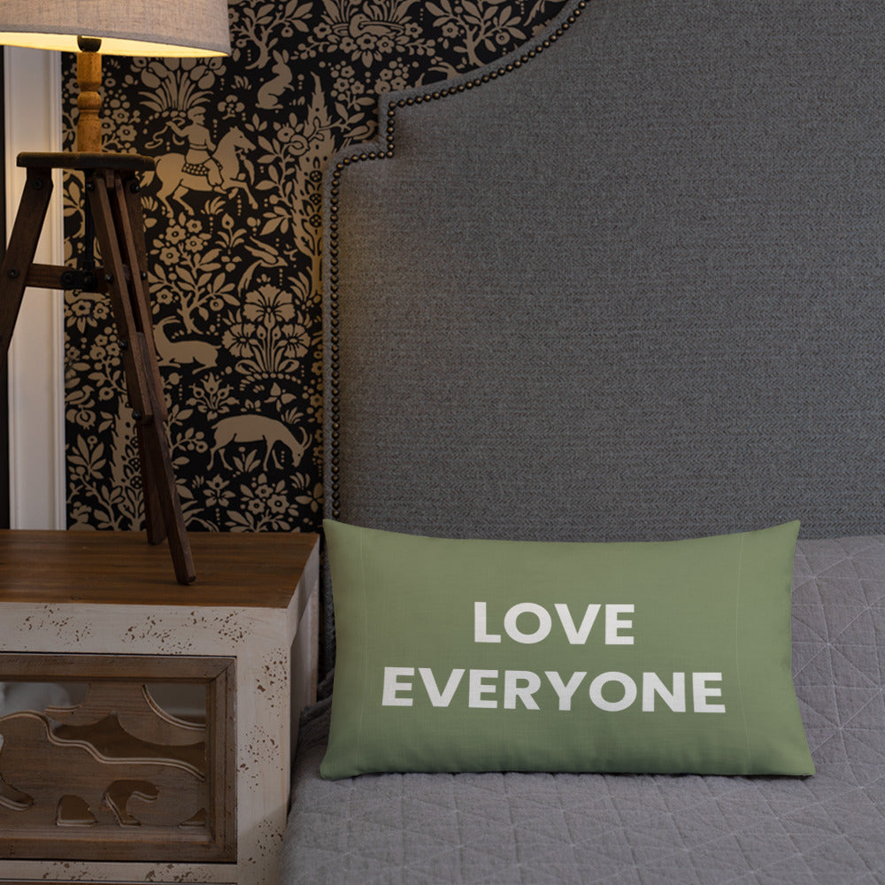 F&H Christian Love Everyone Premium Throw Pillow - Faith and Happiness Store