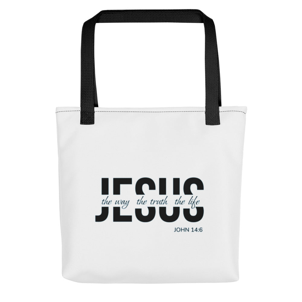 F&H Christian Jesus Tote bag - Faith and Happiness Store