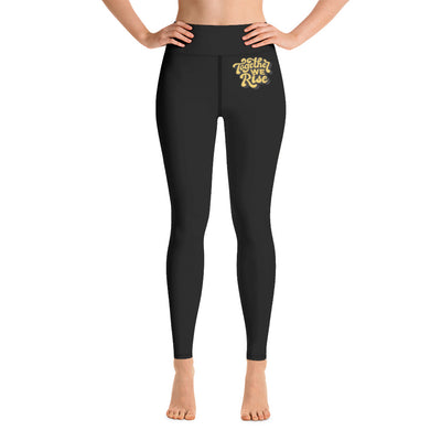 F&H Christian Together We Rise Yoga Leggings - Faith and Happiness Store