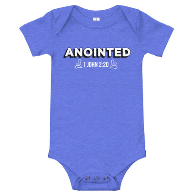 F&H Christian Anointed Baby short sleeve one piece baby body suit