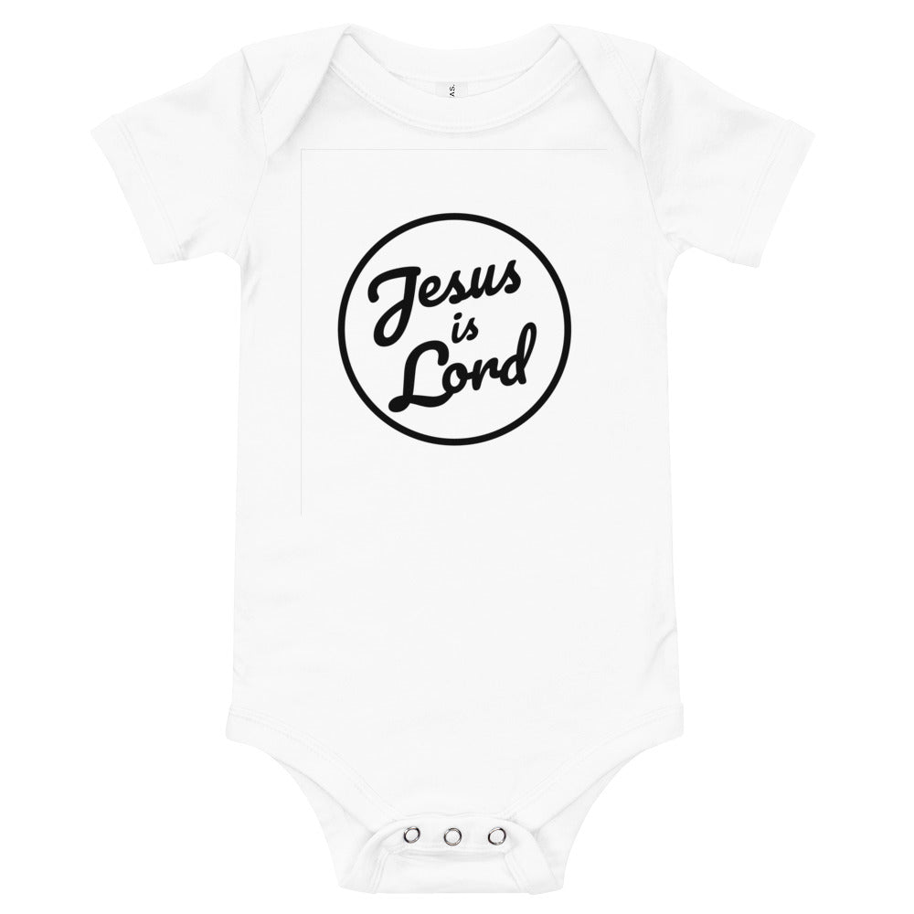 F&H Christian Jesus is Lord Baby One Piece - Faith and Happiness Store