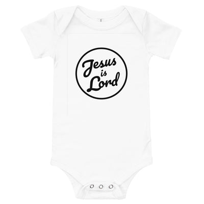F&H Christian Jesus is Lord Baby One Piece - Faith and Happiness Store