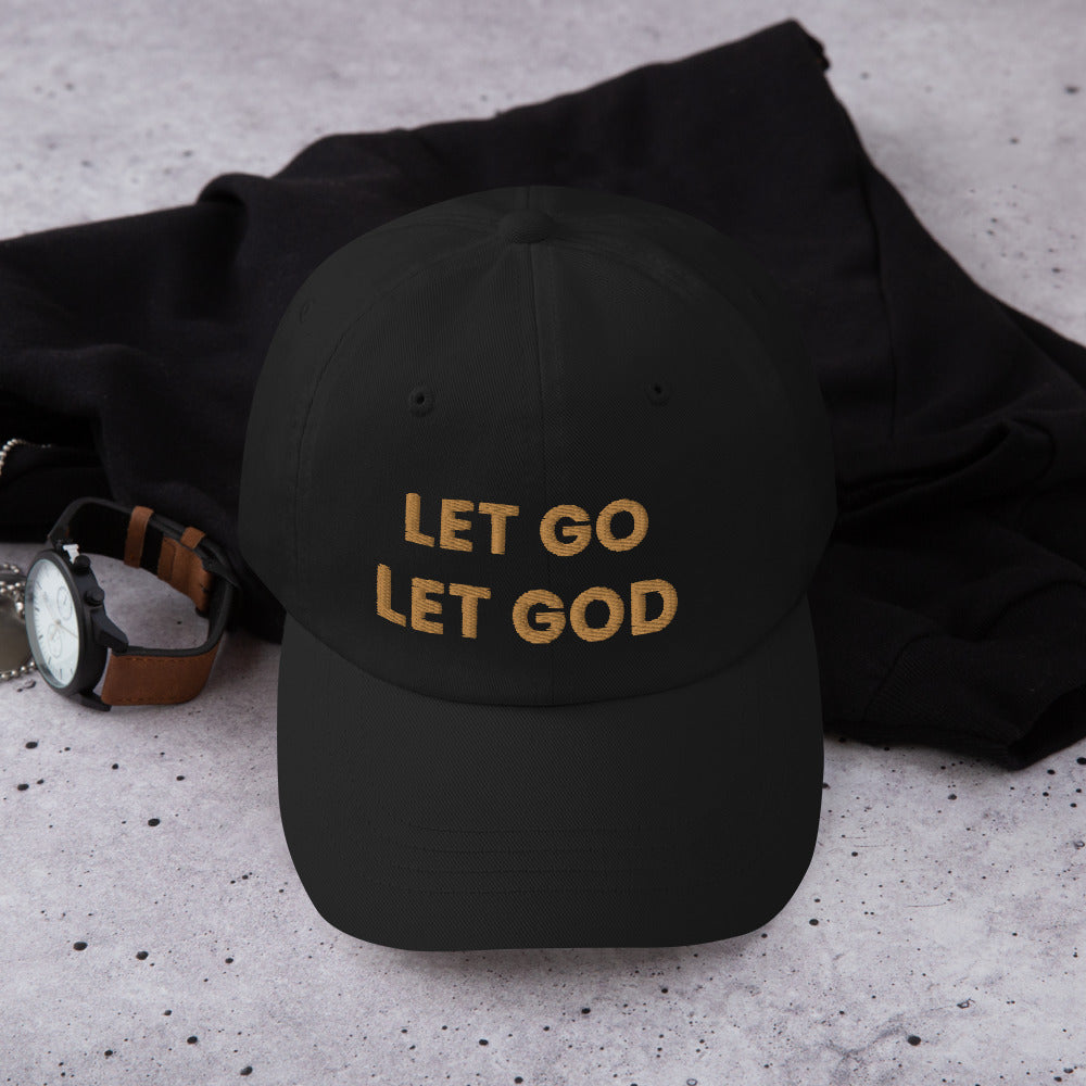 F&H Christian Let Go Let God BaseBall Hat - Faith and Happiness Store