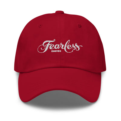 F&H Christian Fearless Baseball Hat - Faith and Happiness Store