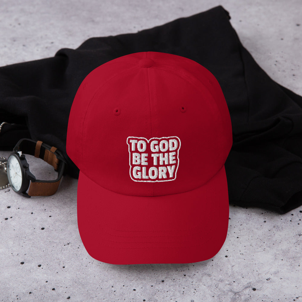 F&H Christian To God Be The Glory baseball hat - Faith and Happiness Store