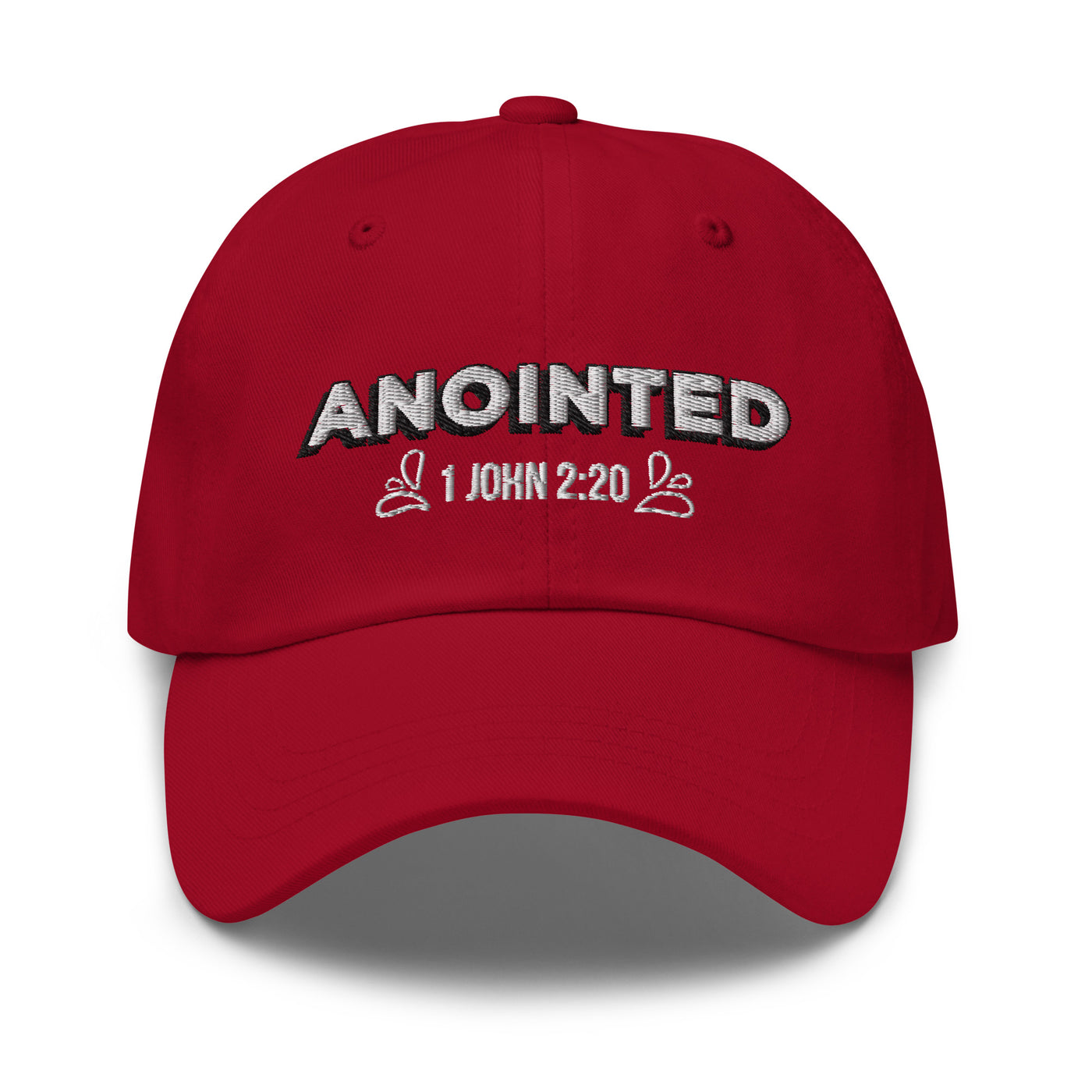 F&H Christian Anointed Embroidered Baseball Hat