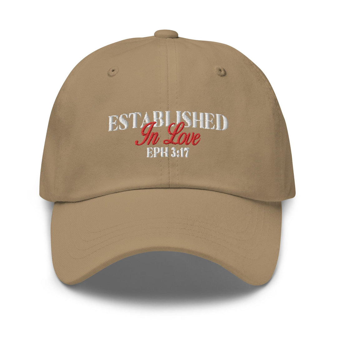F&H Christian Established In Love Ephesians 3:17 Baseball Hat