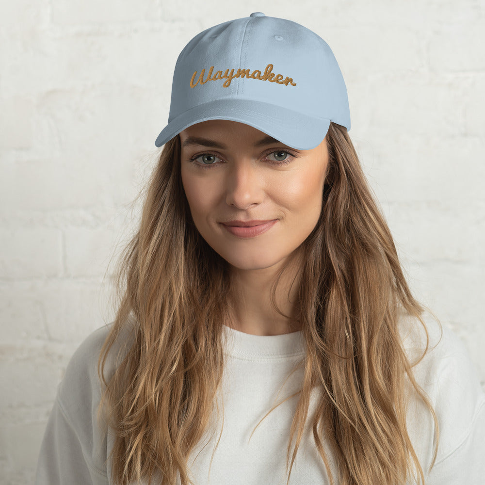 F&H Christian Waymaker Baseball Hat - Faith and Happiness Store