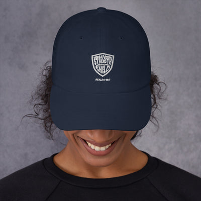 F&H Christian My Strenght and Shield Baseball hat - Faith and Happiness Store