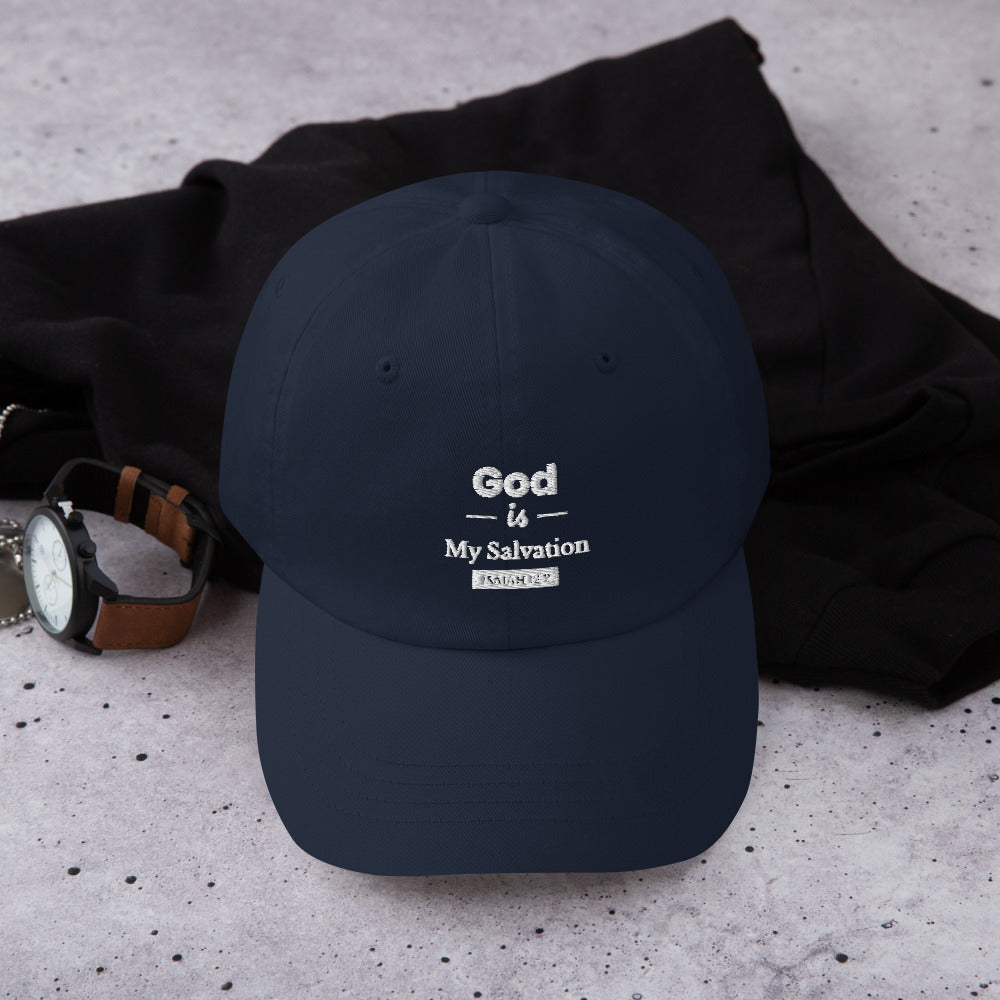F&H Christian God Is My Salvation baseball hat - Faith and Happiness Store