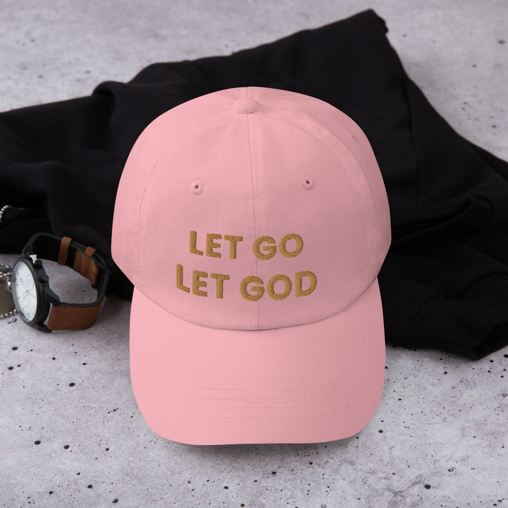 F&H Christian Let Go Let God BaseBall Hat - Faith and Happiness Store