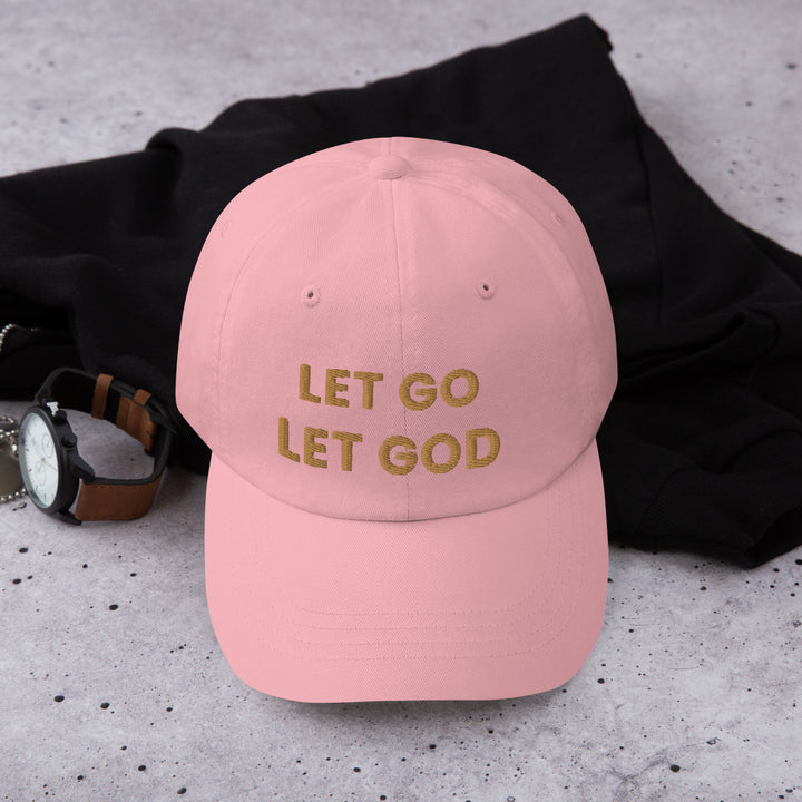 F&H Christian Let Go Let God BaseBall Hat - Faith and Happiness Store