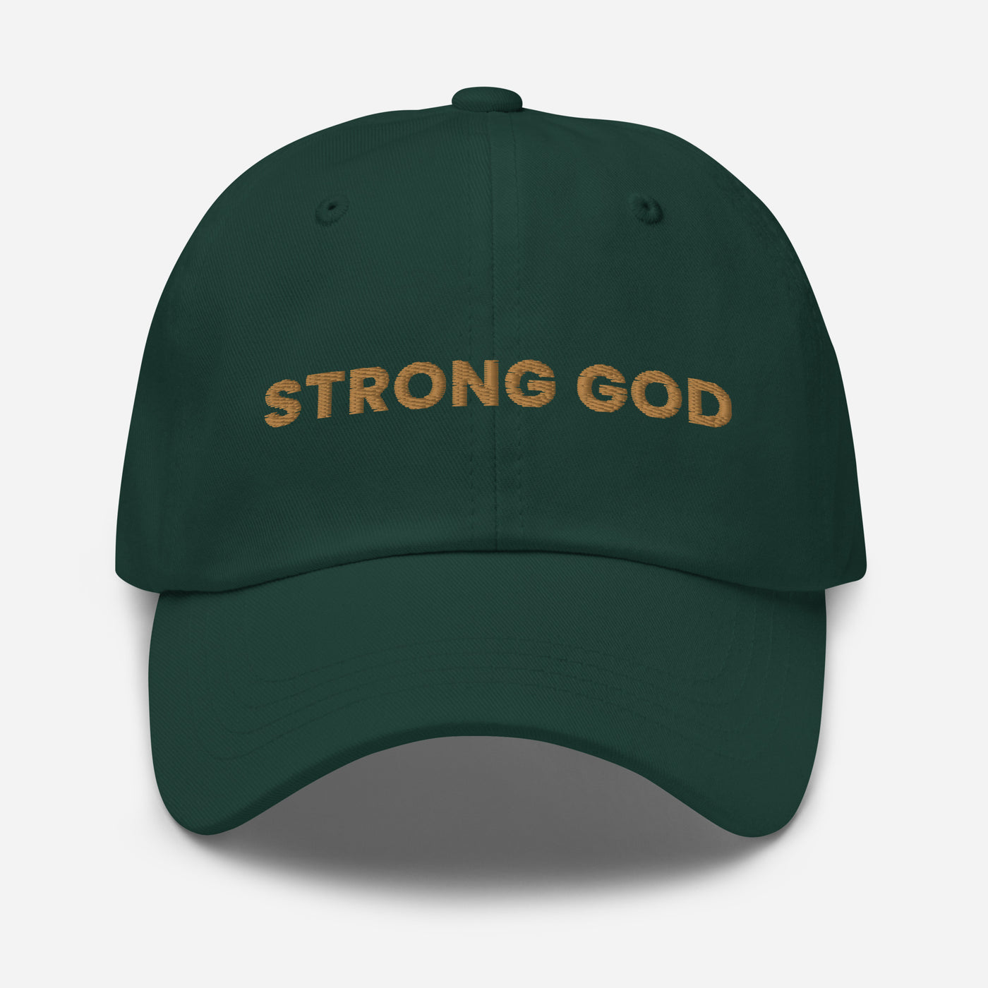 F&H Christian Strong God Baseball Hat - Faith and Happiness Store