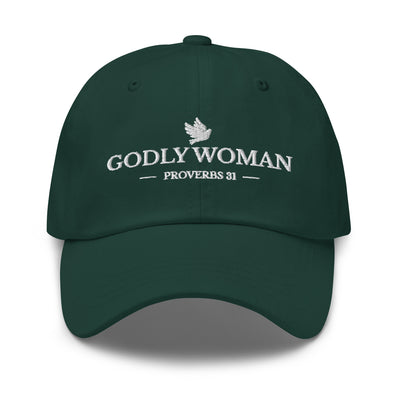 F&H Christian Godly Woman Baseball Hat - Faith and Happiness Store