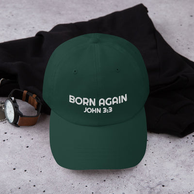 F&H Christian Born Again Baseball Hat - Faith and Happiness Store