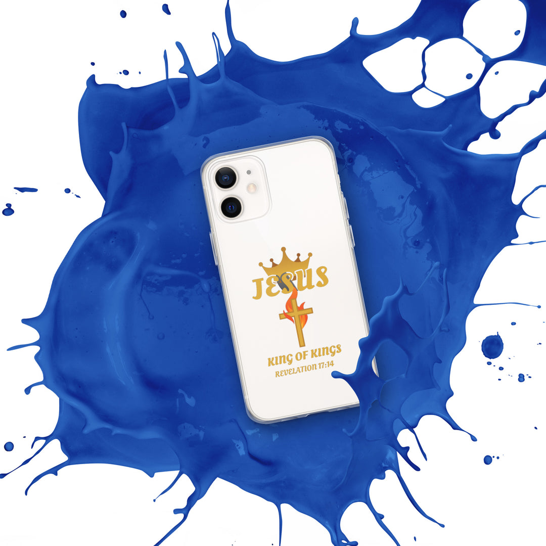F&H Christian Jesus King of Kings Clear Case for iPhone®