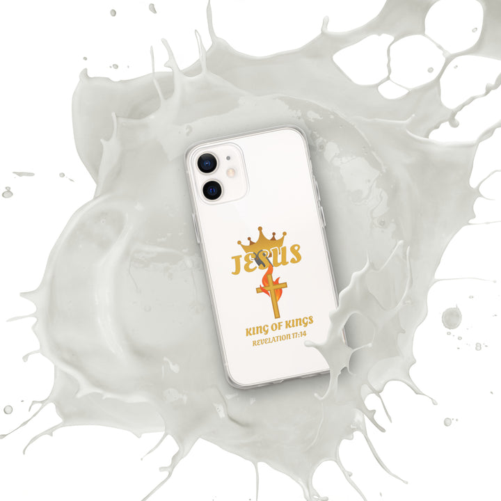 F&H Christian Jesus King of Kings Clear Case for iPhone®
