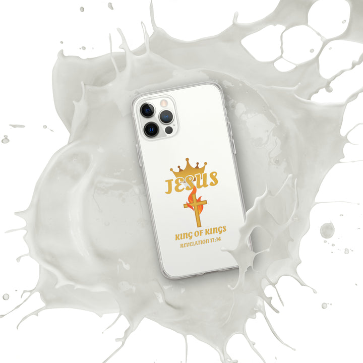 F&H Christian Jesus King of Kings Clear Case for iPhone®