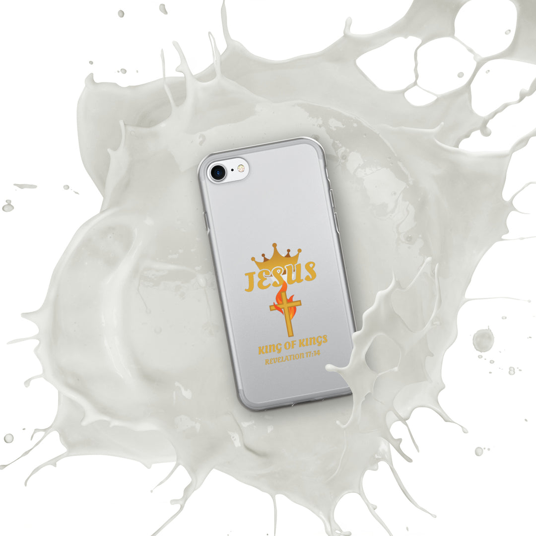 F&H Christian Jesus King of Kings Clear Case for iPhone®
