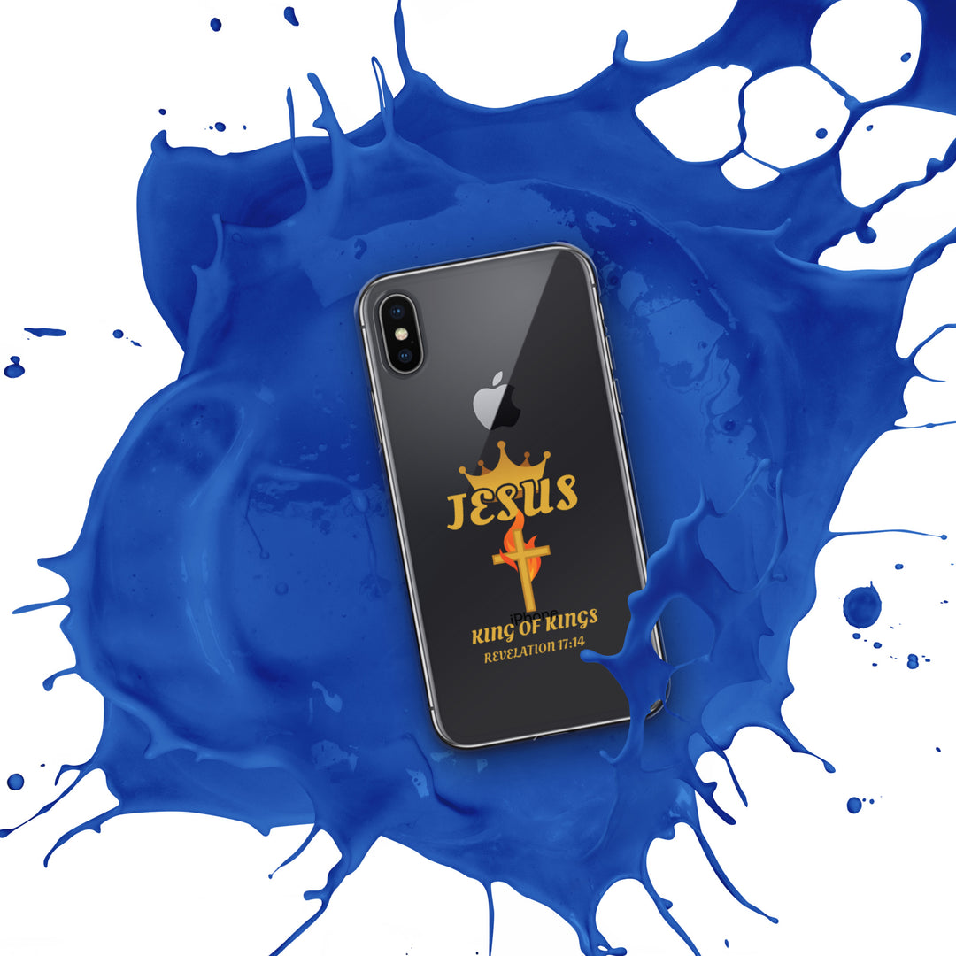 F&H Christian Jesus King of Kings Clear Case for iPhone®