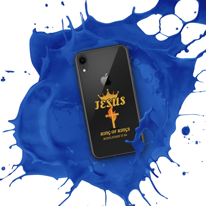 F&H Christian Jesus King of Kings Clear Case for iPhone®