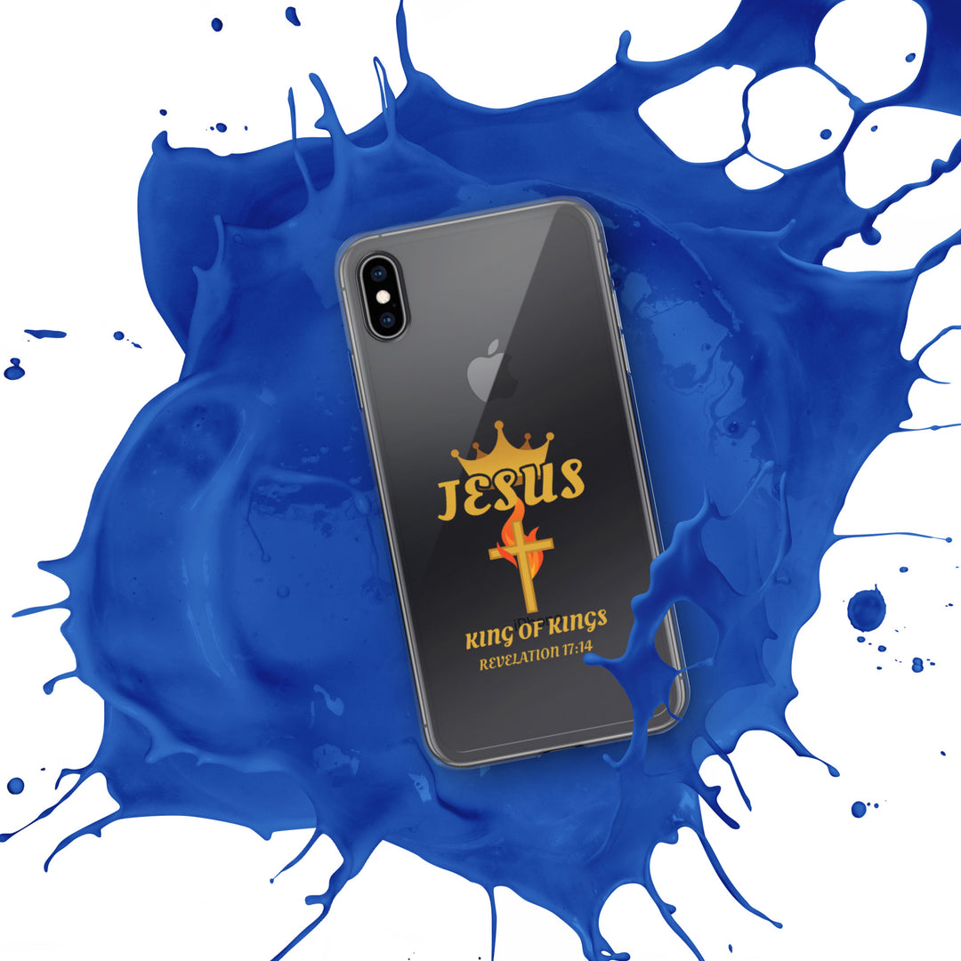 F&H Christian Jesus King of Kings Clear Case for iPhone®