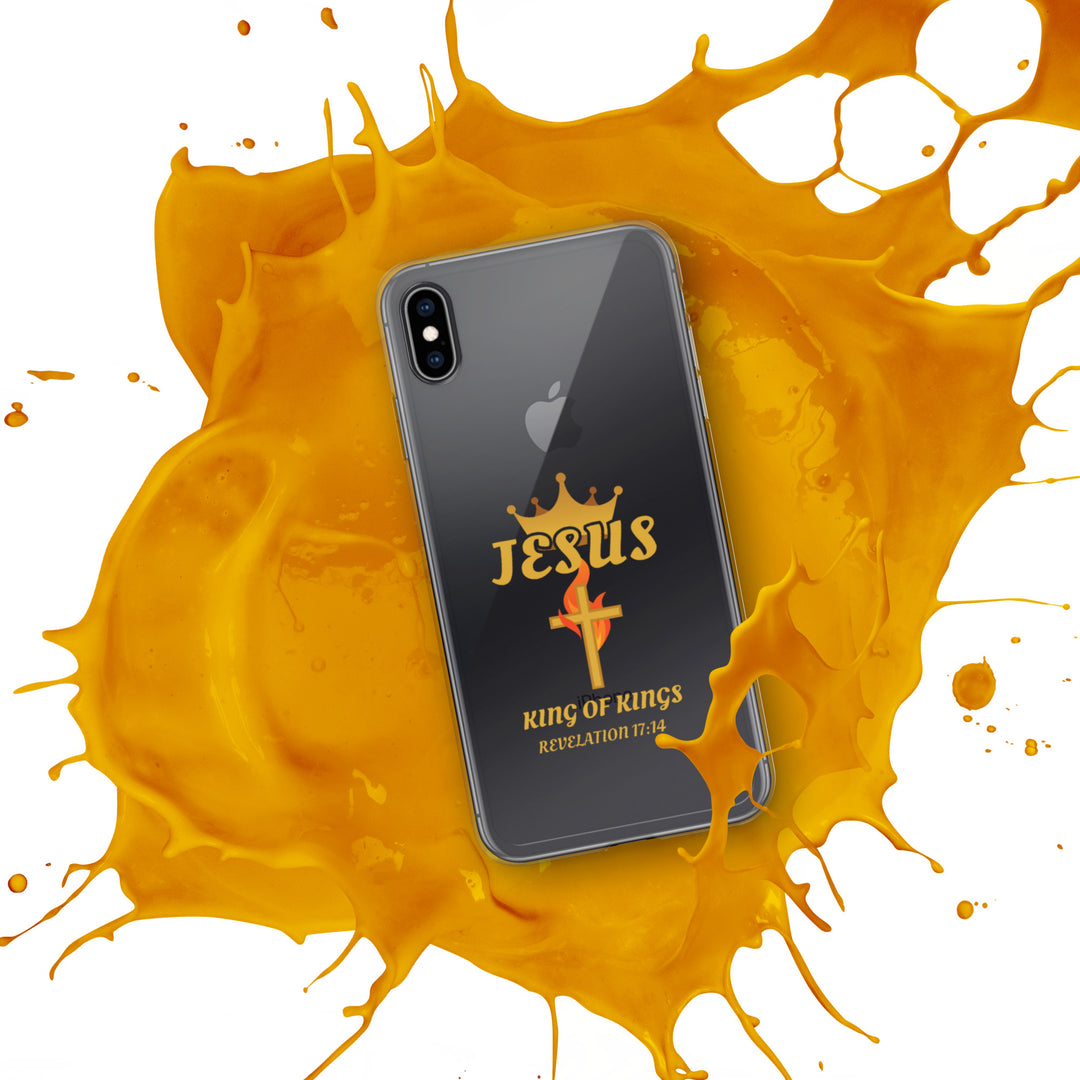 F&H Christian Jesus King of Kings Clear Case for iPhone®