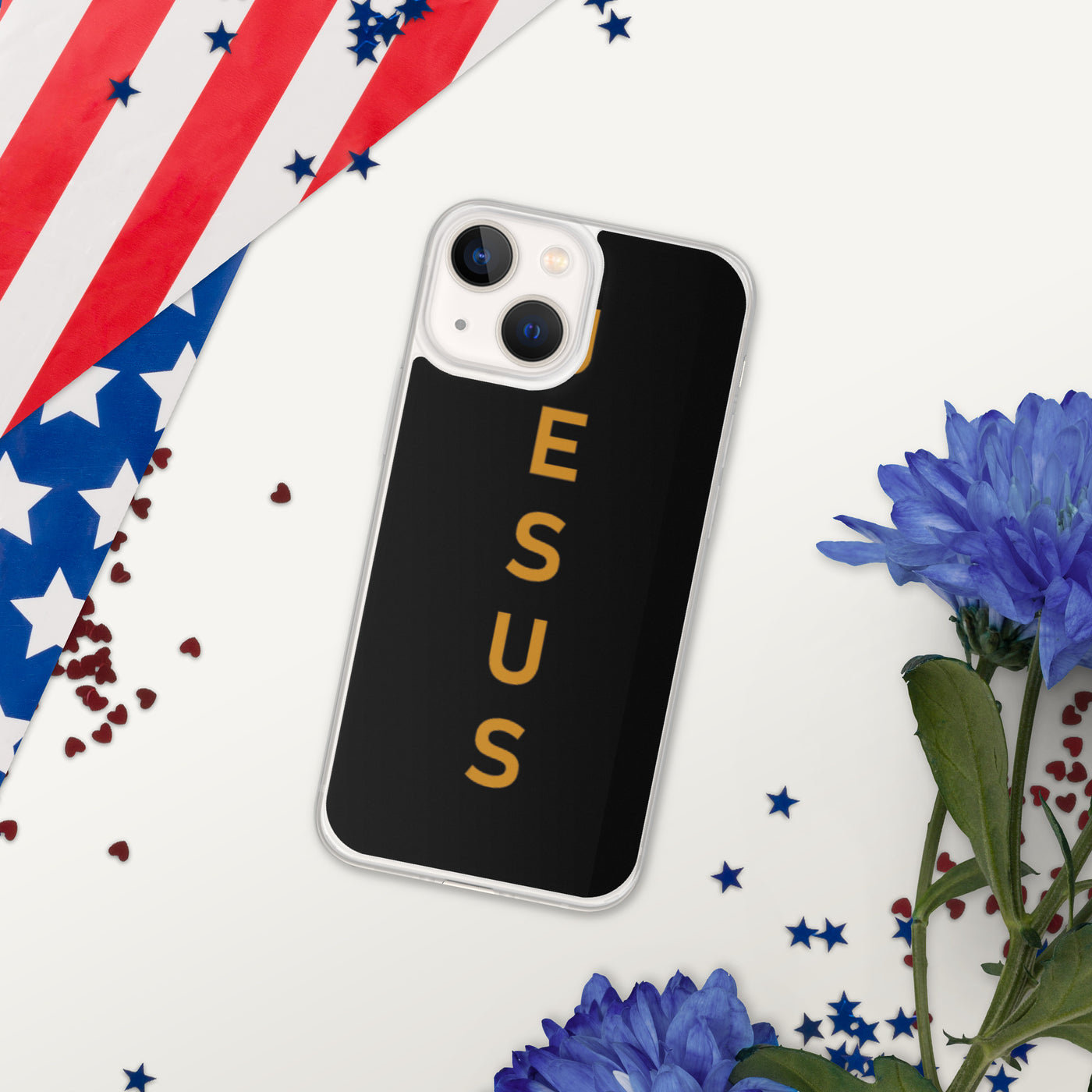 F&H Christian Jesus iPhone Case - Faith and Happiness Store