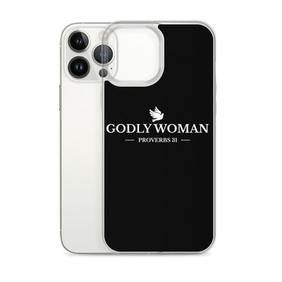F&H Christian Godly Woman iPhone Case - Faith and Happiness Store