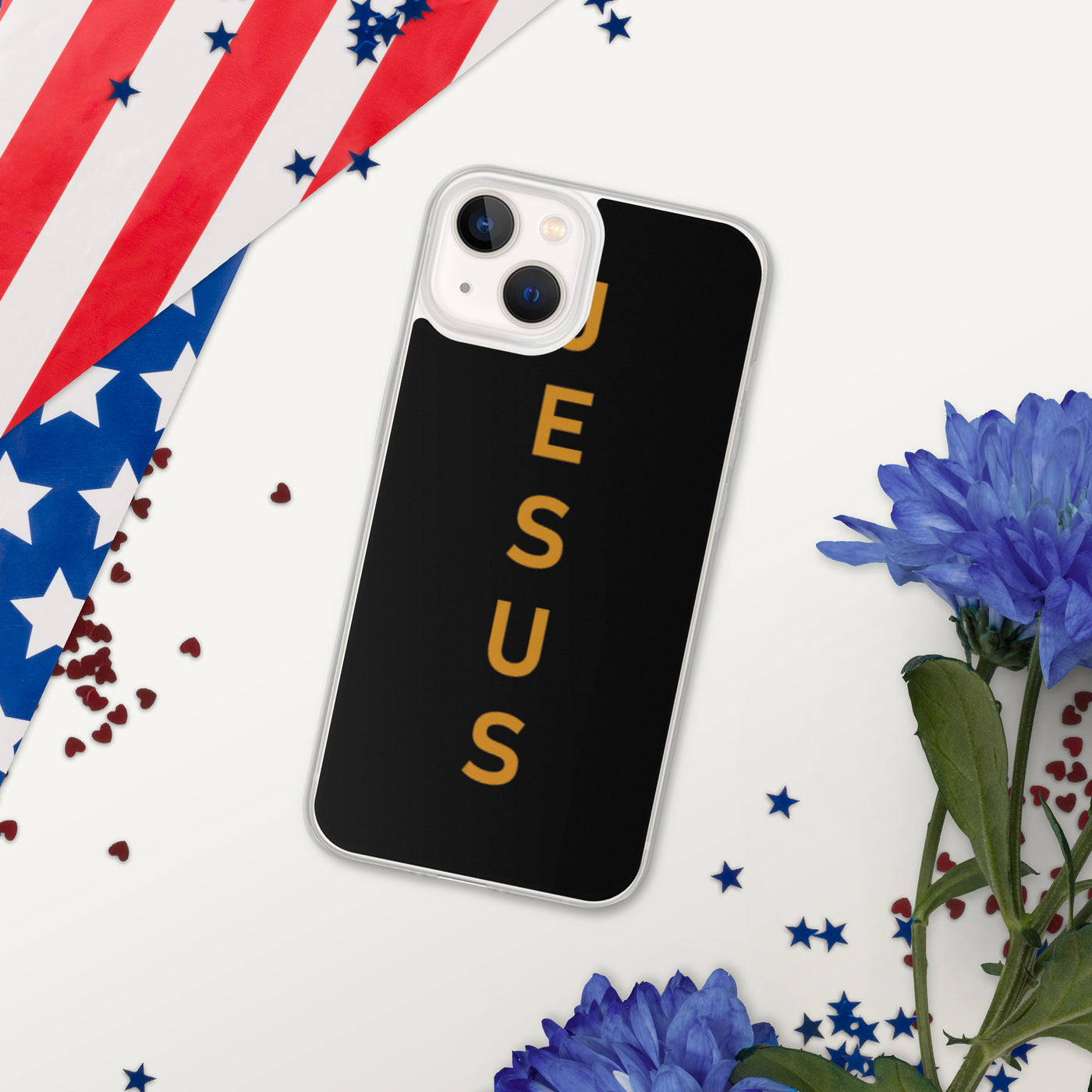 F&H Christian Jesus iPhone Case - Faith and Happiness Store