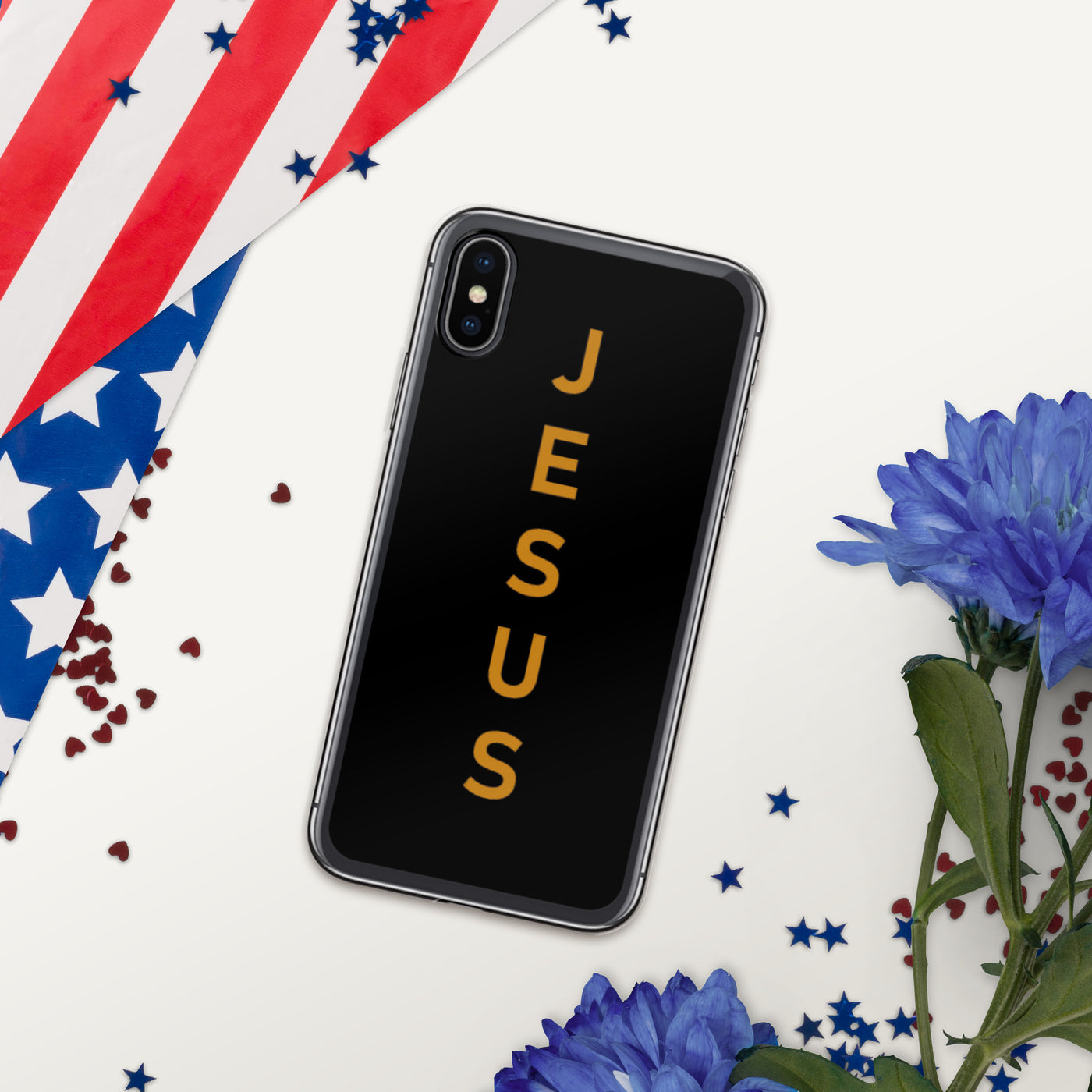 F&H Christian Jesus iPhone Case - Faith and Happiness Store