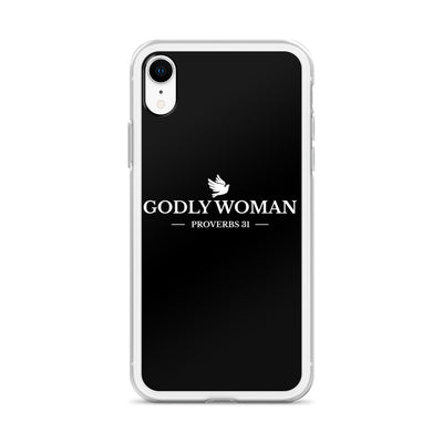 F&H Christian Godly Woman iPhone Case - Faith and Happiness Store