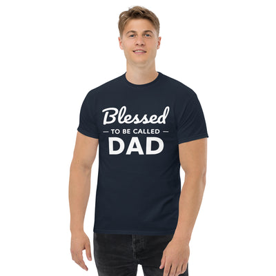 F&H Christian Blessed to be called Dad Men's classic t-shirt