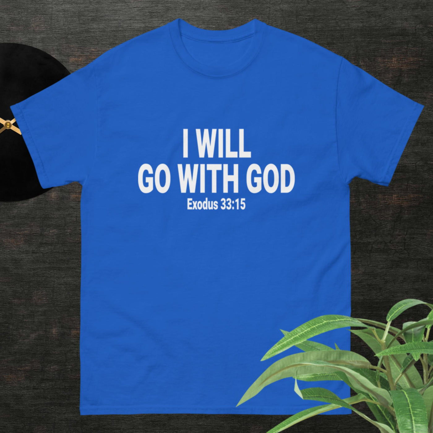F&H Christian I Will Go With God Men's classic tee