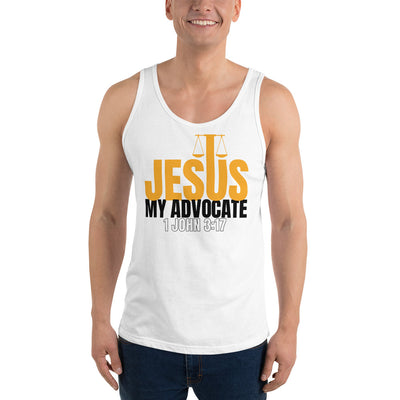 F&H Jesus My Advocate Mens Tank Top
