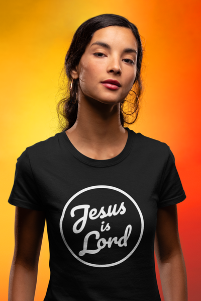 F and H Christian Jesus is Lord Womens T Shirt