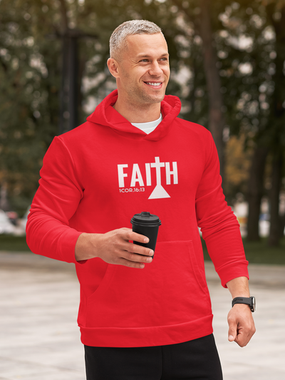 F&H Christian Faith Men's Hoodie - Faith and Happiness Store