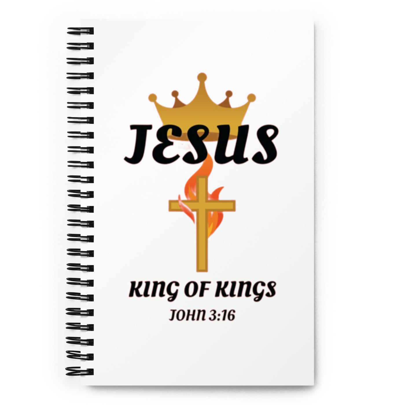 F&H Christian Spiral notebook - Faith and Happiness Store