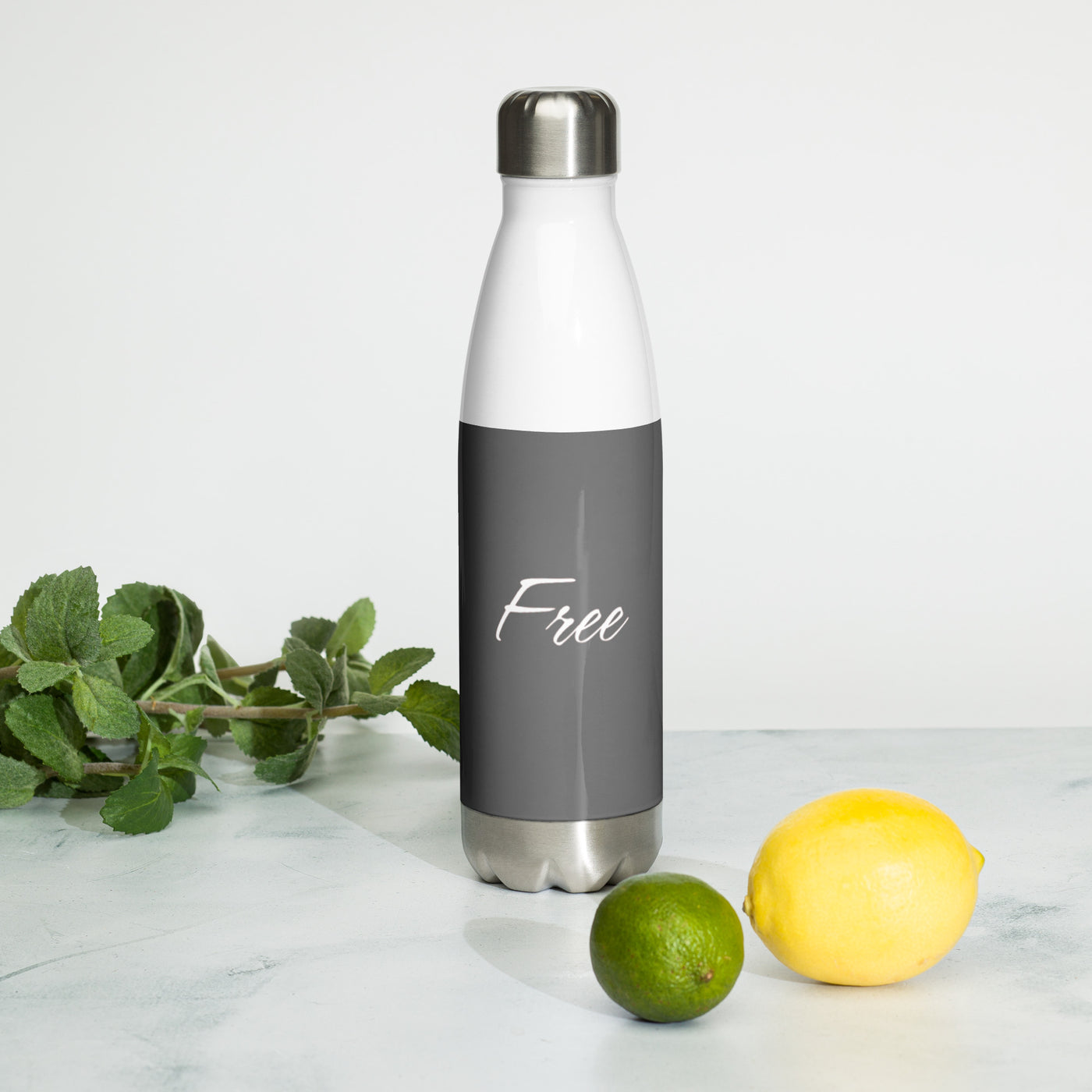 F&H Christian Free Stainless Steel Water Bottle - Faith and Happiness Store