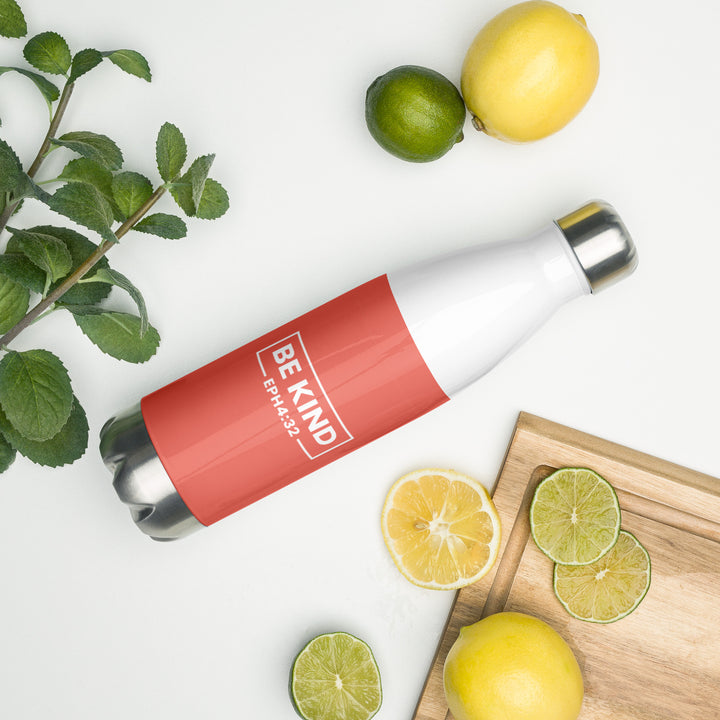  Stainless Steel Water Bottle | Pure Steel | Faith and Happiness Store