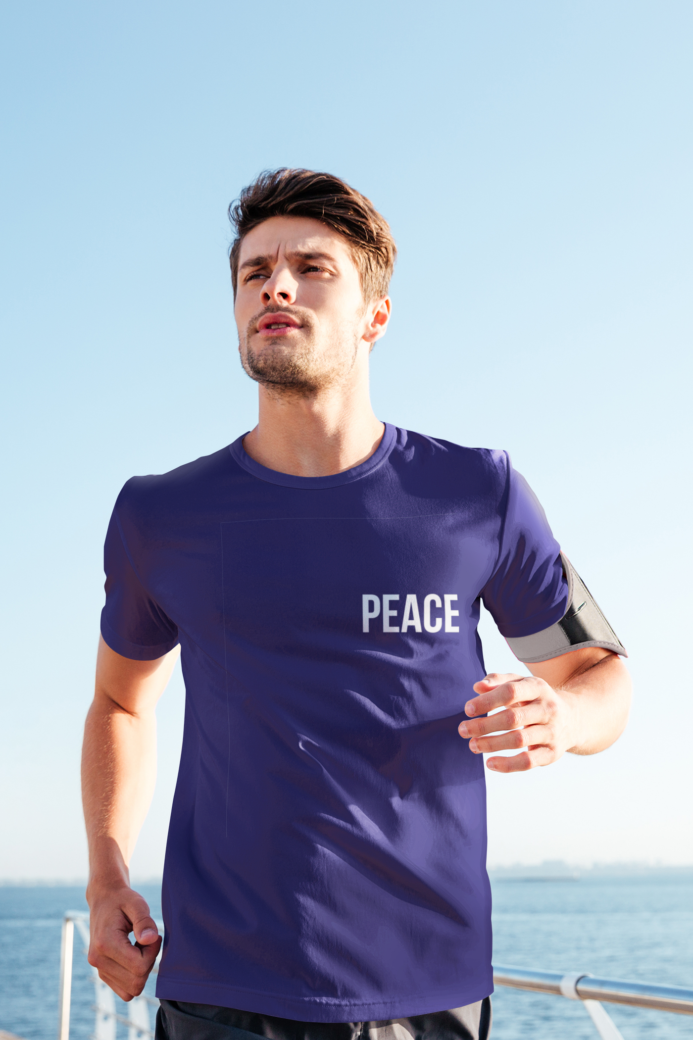 F&H Christian Peace Men's T-Shirt - Faith and Happiness Store