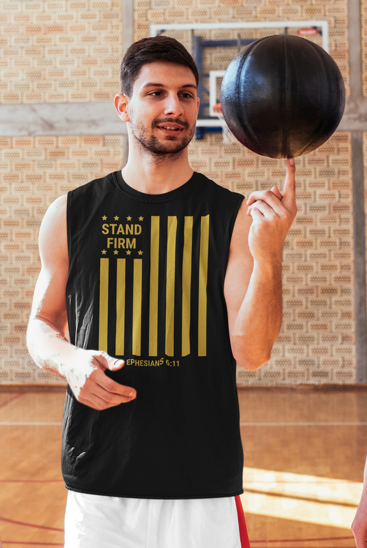 F&H Stand Firm Mens Muscle Tank Top