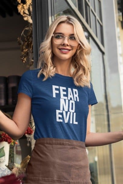 Christian Fear No Evil Unisex T-Shirt
