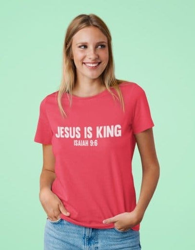Christian Jesus Is King Womens t-shirt
