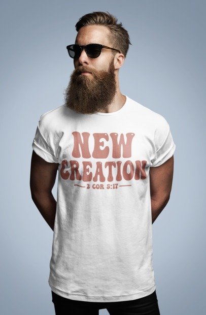 F&H Christian New Creation Mens T-shirt